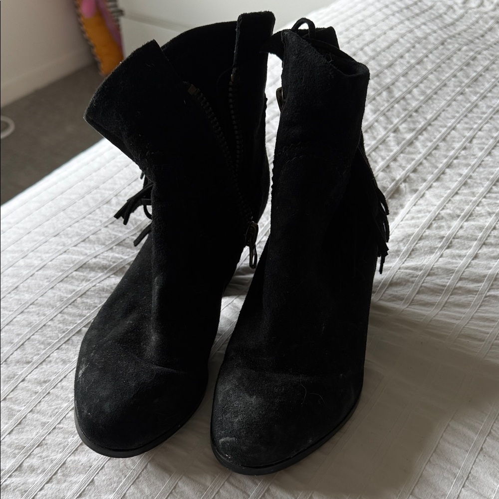Sam Edelman Black Ankle Booties